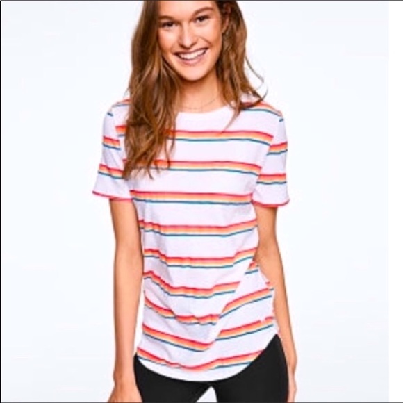 NWT pink Victoria secret shirt 🌈 - Picture 1 of 5